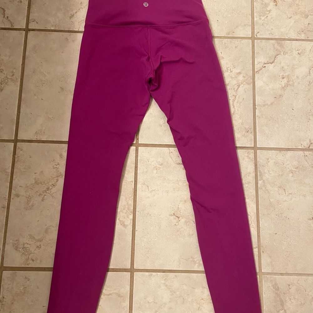 Lululemon Align Pants Raspberry Sz 6